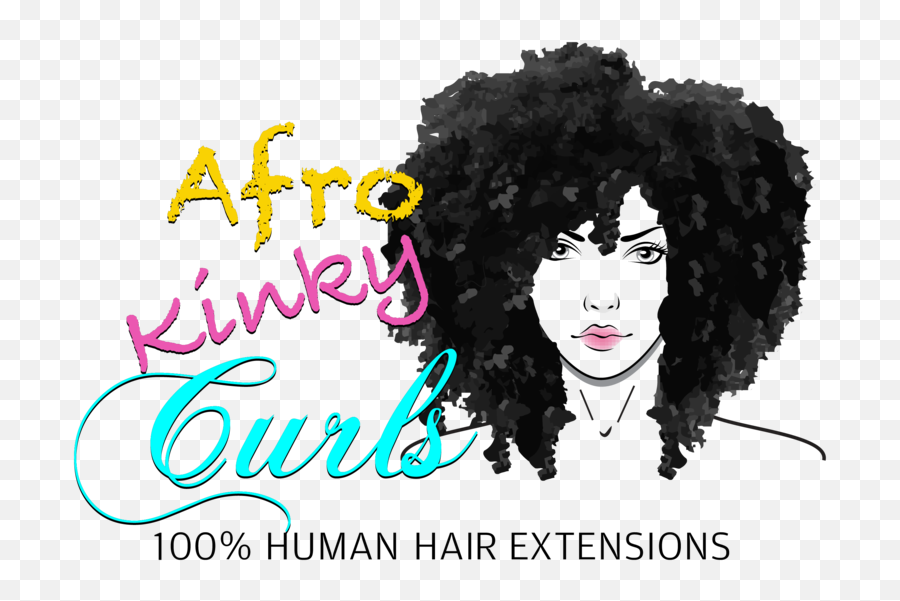 Download Afro Kinky Curly Bundles - Artificial Hair Illustration Png,Afro Png
