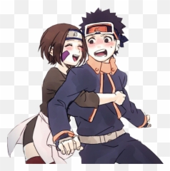 Rin Fanart Transparent Png Image - Obito And Rin,Obito Png