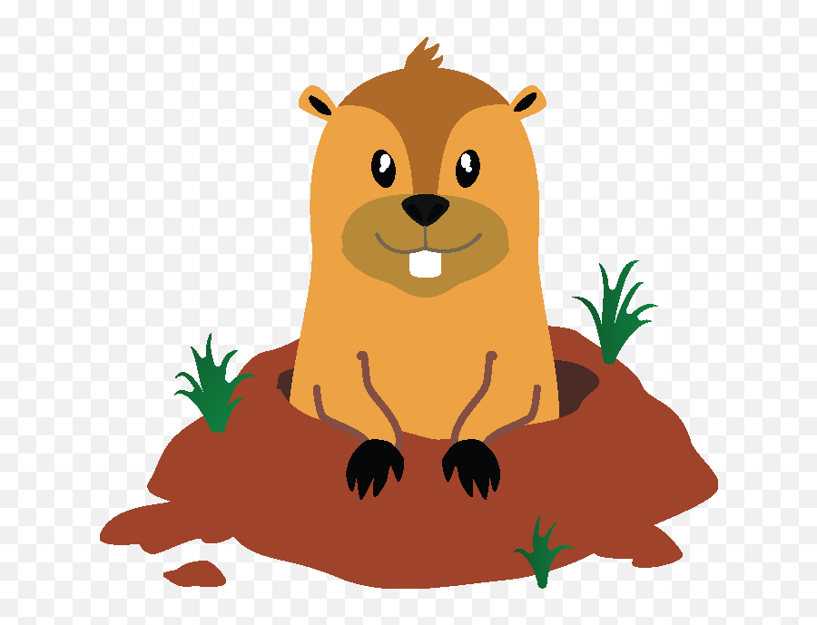Download Groundhog Day Png - Cartoon Groundhog Png,Groundhog Png