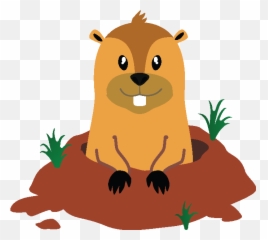 Download Groundhog Day Png - Cartoon Groundhog Png,Groundhog Png