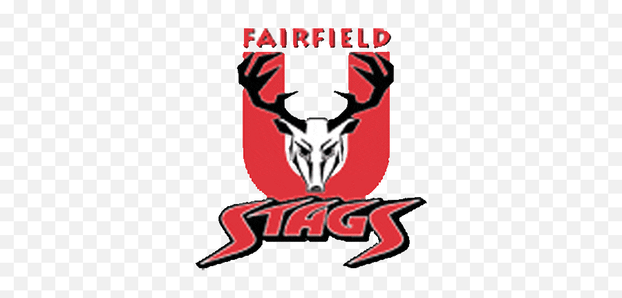 Fairfield Stags Primary Logo - Fairfield Stags Old Logo Png,Deer Head ...