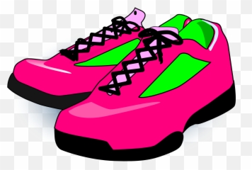 Download Cartoon Tennis Shoe Clipart - Shoes png