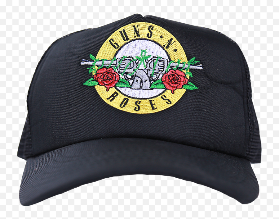 Bullet Black Trucker Hat - Guns Roses Png,Black Hat Png