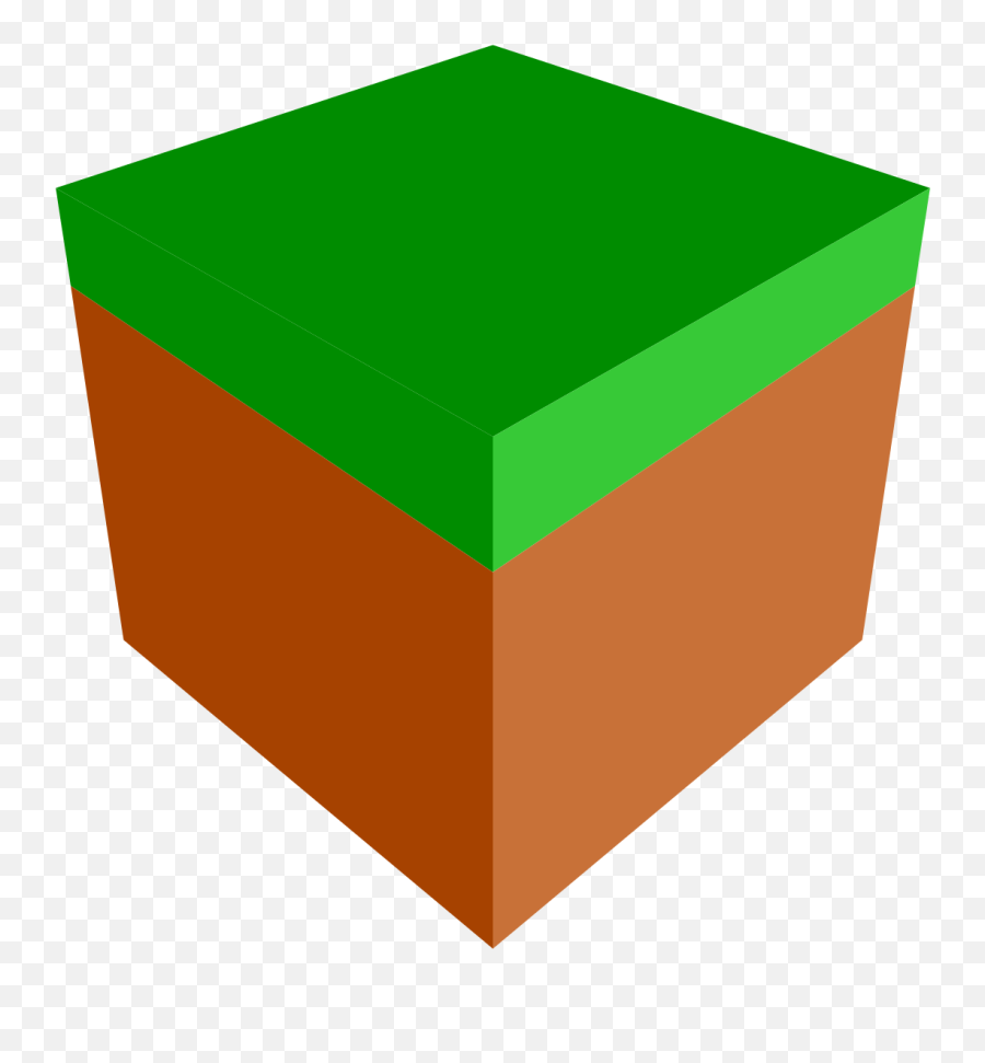 Filegrass Block Stylizedsvg - Wikimedia Commons Minecraft Block Png,Minecraft Logo Transparent