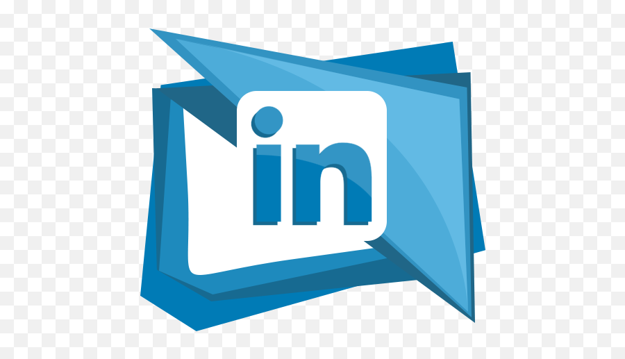 In Linked Linkedin Network Social Icon - Logo Linkedin 3d Png,Linked In Png