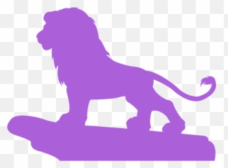 Lion King Silhouette - Free Vector Silhouettes Creazilla El Rey Leon png