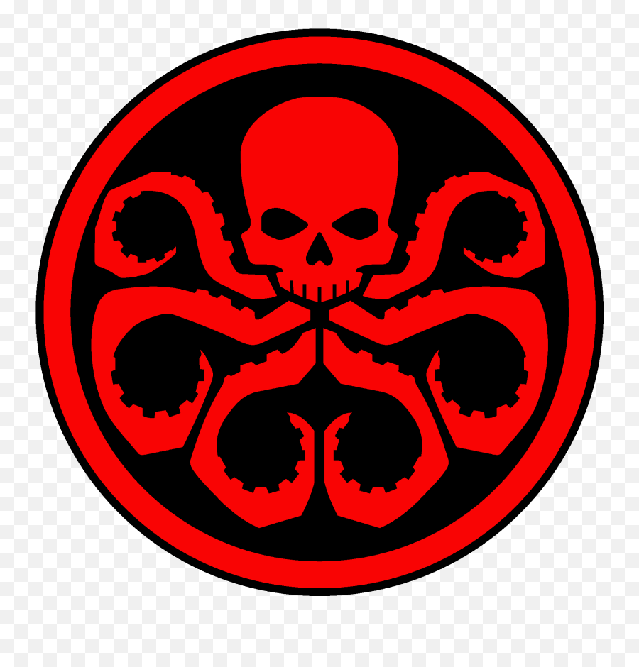 Download Bob Applause Skull Hydra Of Agent America Clipart - Marvel Hydra Logo Png,Applause Png