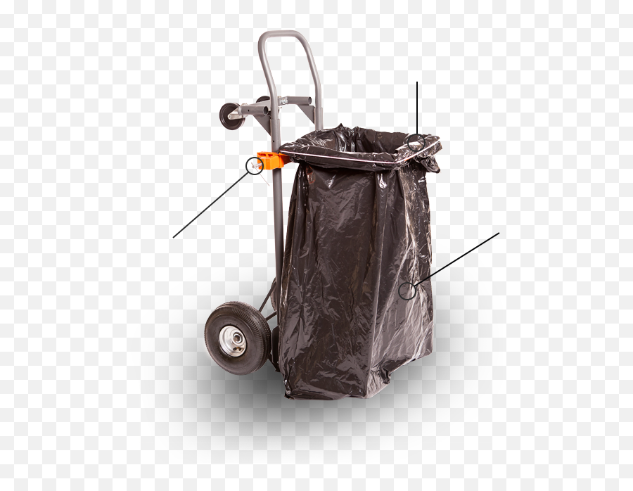 Trash Bag Holder - Wheelbarrow Png,Trash Bag Png