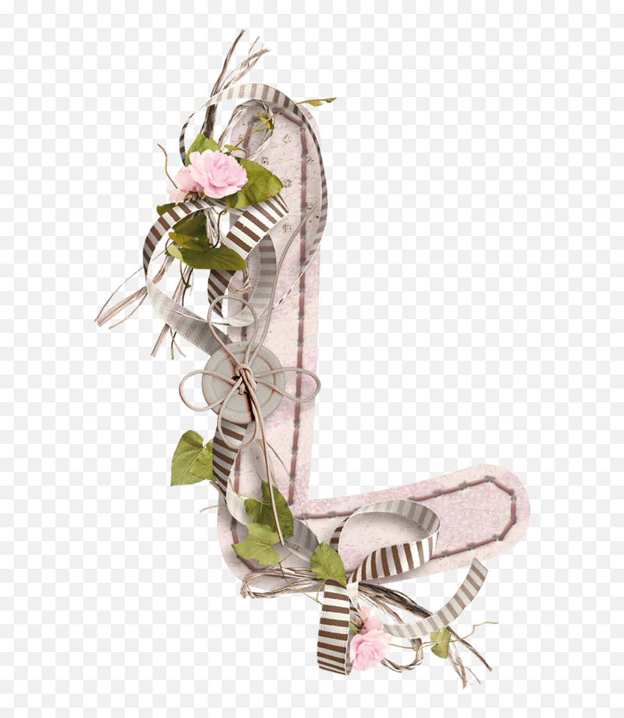 L Letter Png Transparent Images All - L Letters Transparent Floral,L Transparent