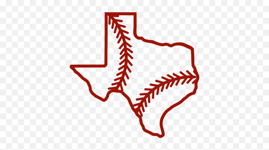 Texas - Baseball Ball Clipart Black And White Png,Texas Shape Png