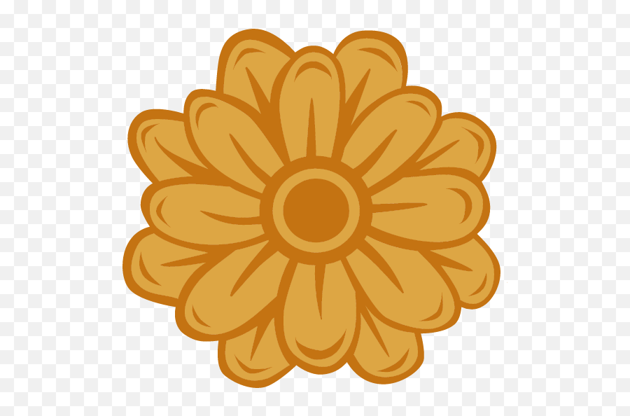 Ruffled Marigold Graphic Picmonkey Graphics - Blue Sun Symbol Png,Marigold Transparent