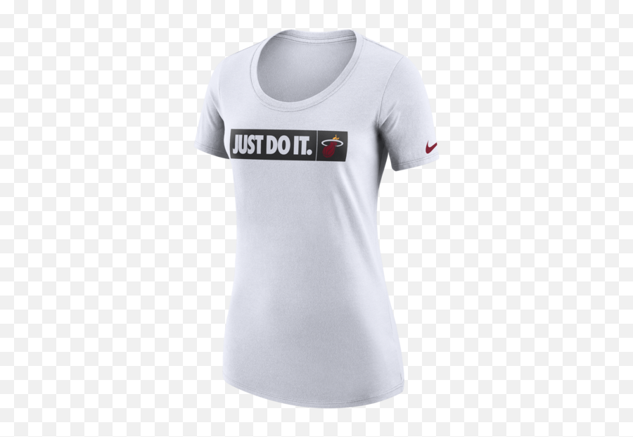 Nike Miami Heat Ladies Just Do It Tee - Short Sleeve Png,Just Do It Png