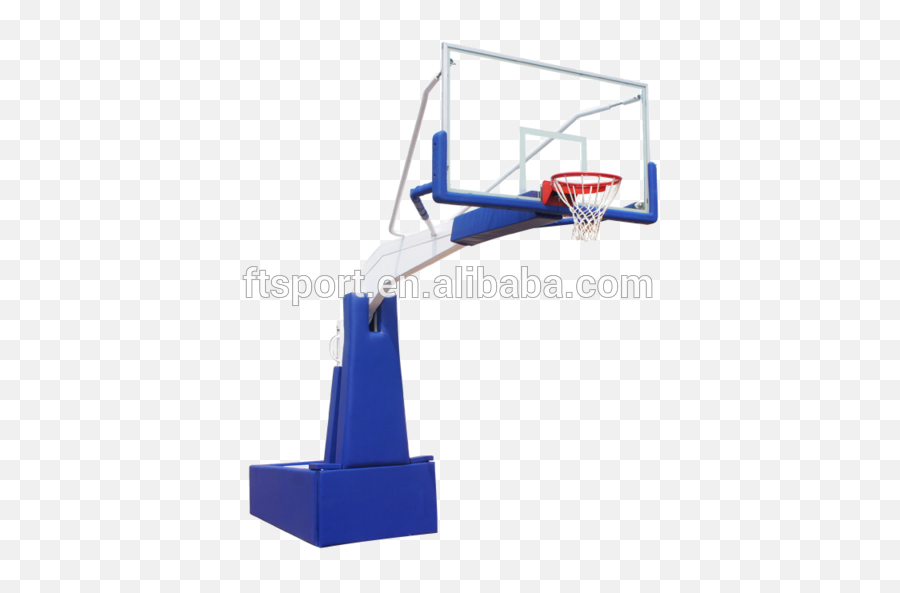 Fiba Standard Manual Hydraulic Basketball Equipmentstand - Basketball Rim Png,Basketball Goal Png