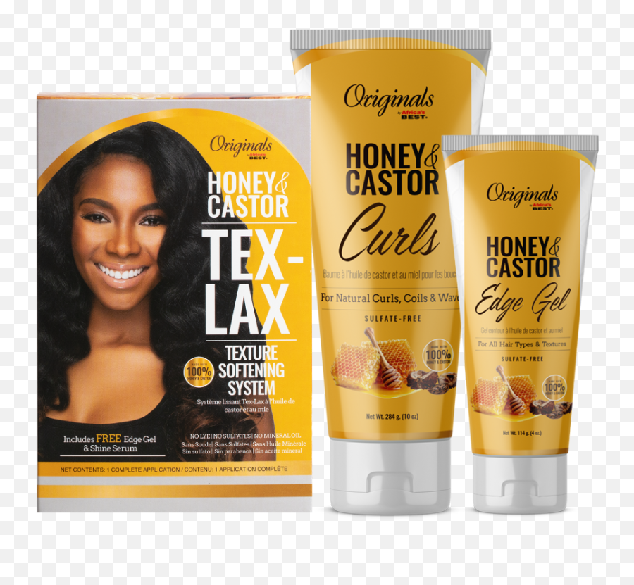 Honey U0026 Castor Tex - Lax Texture Softening Combo New Natural Hair Products 2020 Png,Hair Texture Png