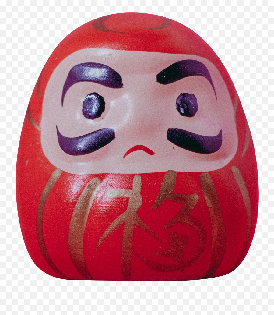 Red Daruma Doll Transparent Background Free - Free Png,Tongue Transparent Background