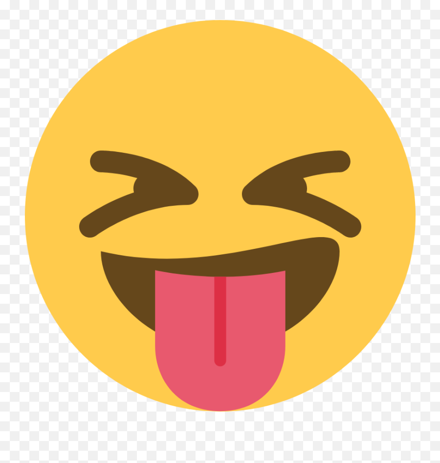 Squinting Face With Tongue Emoji - Stuck Out Tongue Closed Eyes Emoji Png,Discord Eyes Emoji Transparent