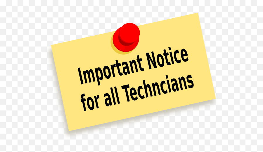 Important Notice Clip Art - Horizontal Png,Important Png