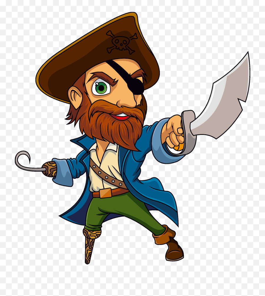 Pirate Clipart Free Download Transparent Png Creazilla - Fictional Character,Pirate Hook Png