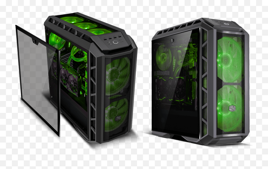 Httpwwwcoolermastercomcasemid - Towermastercaseh500p Cm H500p Mesh Gunmetal Png,Transparent Computer Case