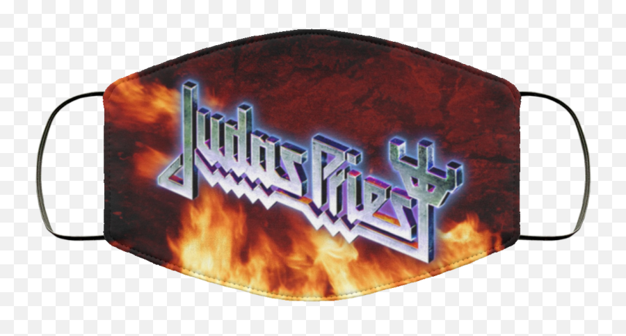 Judas Priest Cloth Face Mask Png Logo