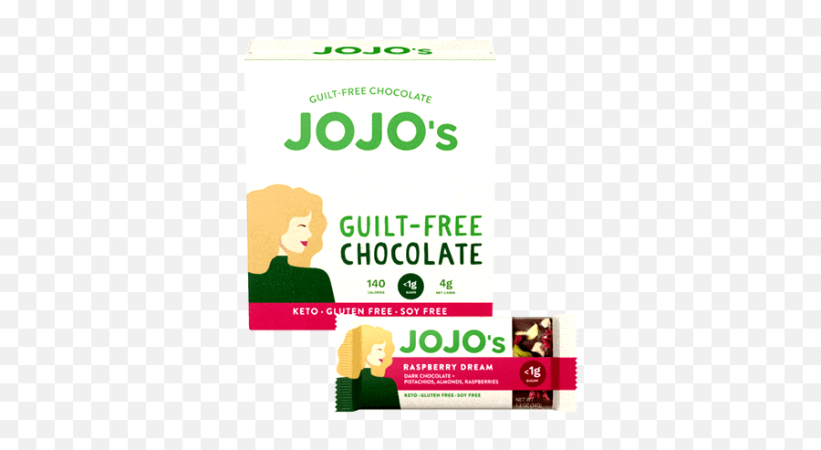 Half The Sugar Double Delicious U2013 Jojo Chocolate - Language Png,Jojo Transparent