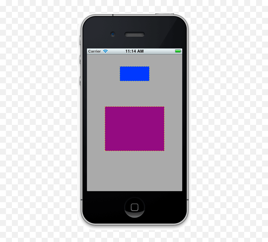 Creating A Dynamically - Sized Ui Button With Dashed Border Iphone 4 Template Png,Dotted Border Png