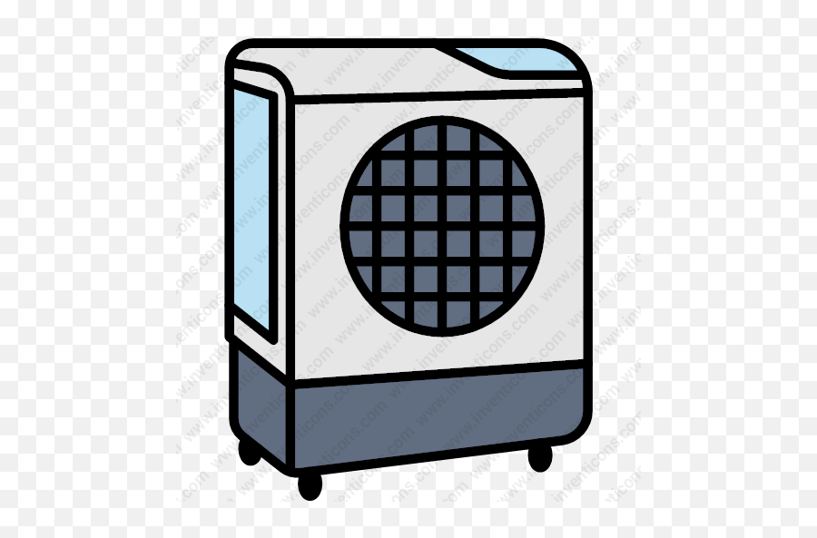 Download Air Cooler Vector Icon Inventicons - Crt Television Png,Icon Cooler
