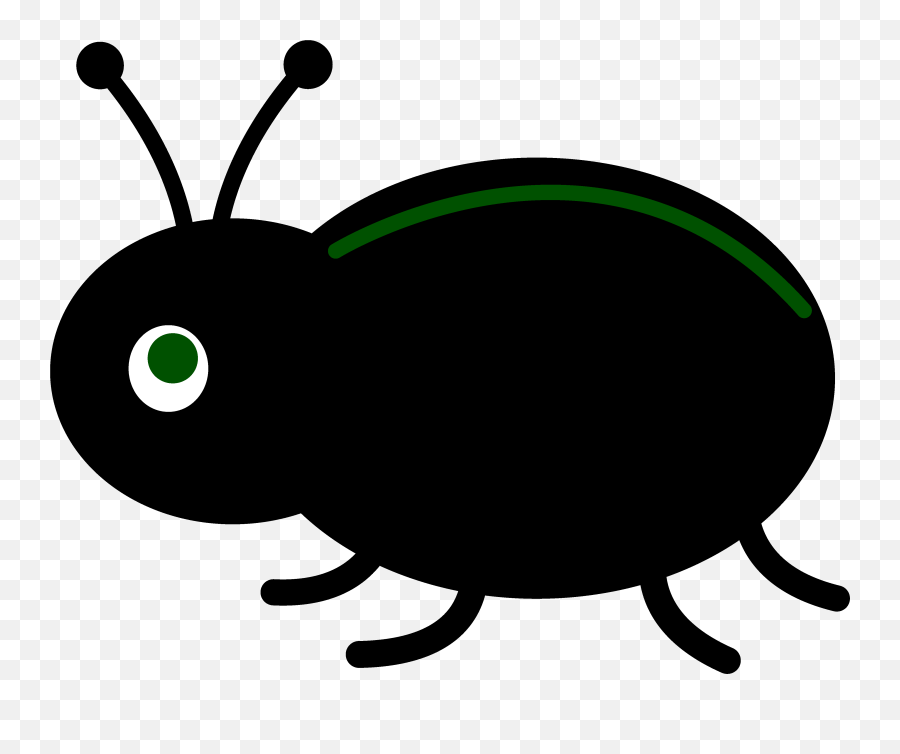 Library Of Big Bug Small Image Black And White - Beetles Clip Art Png,Bugs Png