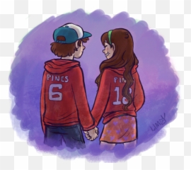 Anime - Mabel E Dipper Juntos png