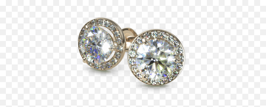 Diamond Stud Earrings - Diamond Png,Diamond Earring Png