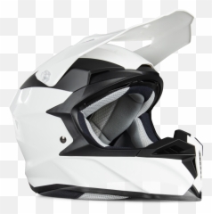 White Dirt Bike Helmet Cheap Online - Motorcycle Helmet png