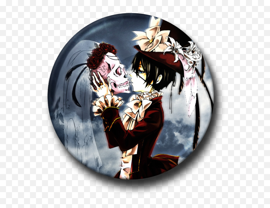 58mm Black Butler Ciel Phantomhive - Fictional Character Png,Cosplay Icon