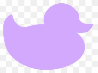 Pink Duck Clip Art - Vector Clip Art Online Purple Duck Png,Duck Clipart Png