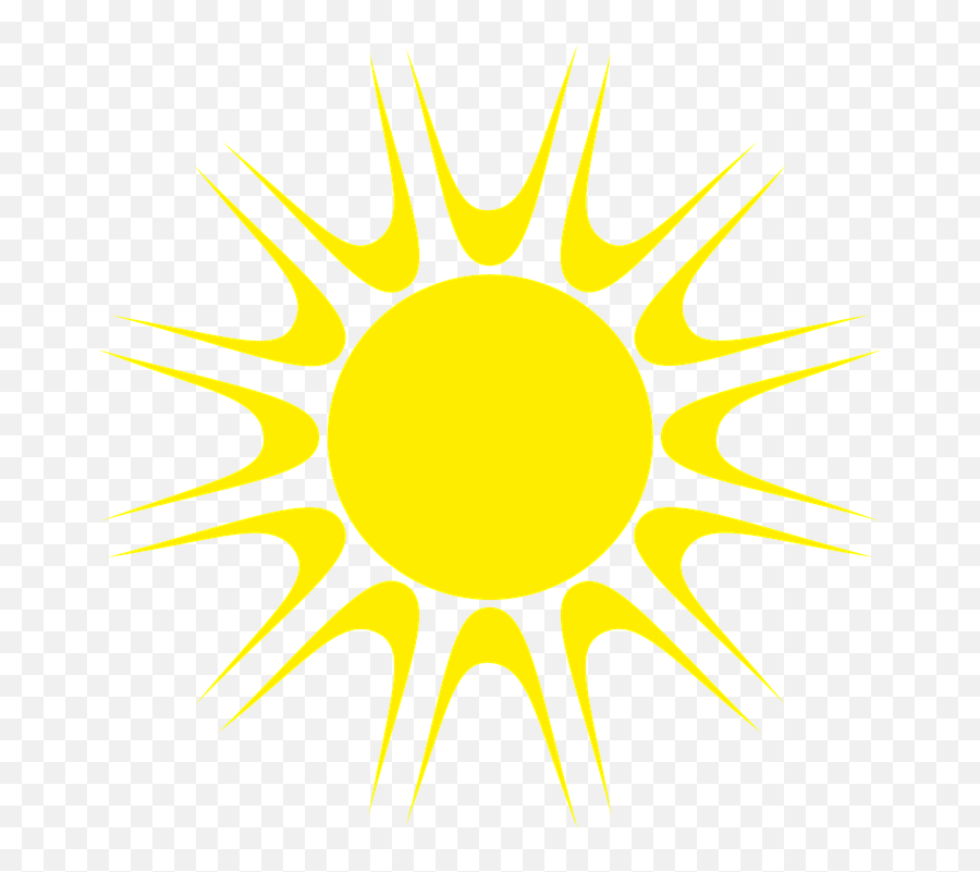 Sun Yellow Seem - Free Vector Graphic On Pixabay Tire Cover With A Sun Png,Sun Beam Png