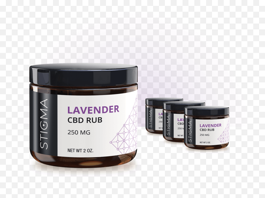 Lavender Cbd Rub 4 Pack - Cream Png,Lavendar Icon
