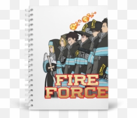 Naruto Akatsuki Notebook - Fire Force png
