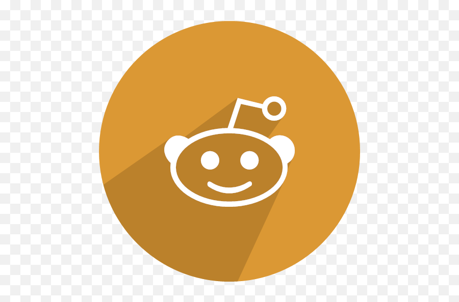 Monkey Red Reddit Icon - Social Media Network Fill Flat Icon Png,Reddit Logo Transparent