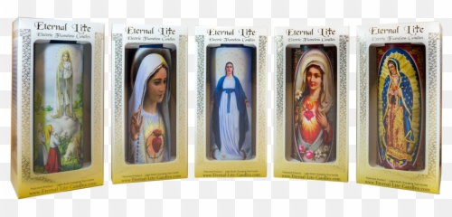 Mother Mary U2013 Eternal Lite Flameless Candles Png Our Lady Of Fatima Icon