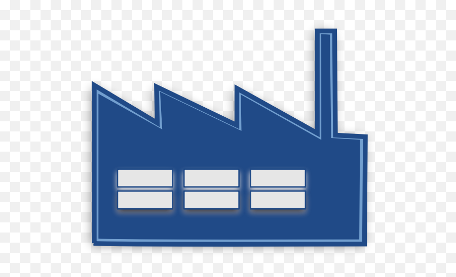 Factory Icon Vector Image Public Domain Vectors - Industry Clip Art Png,Manufacturing Plant Icon