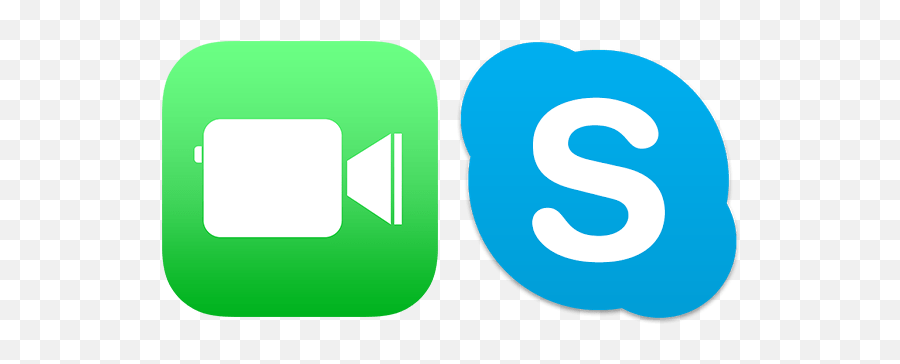 Skype Facetime Icon - Facetime Icon Full Size Png Download Vertical,Skype Icon Download