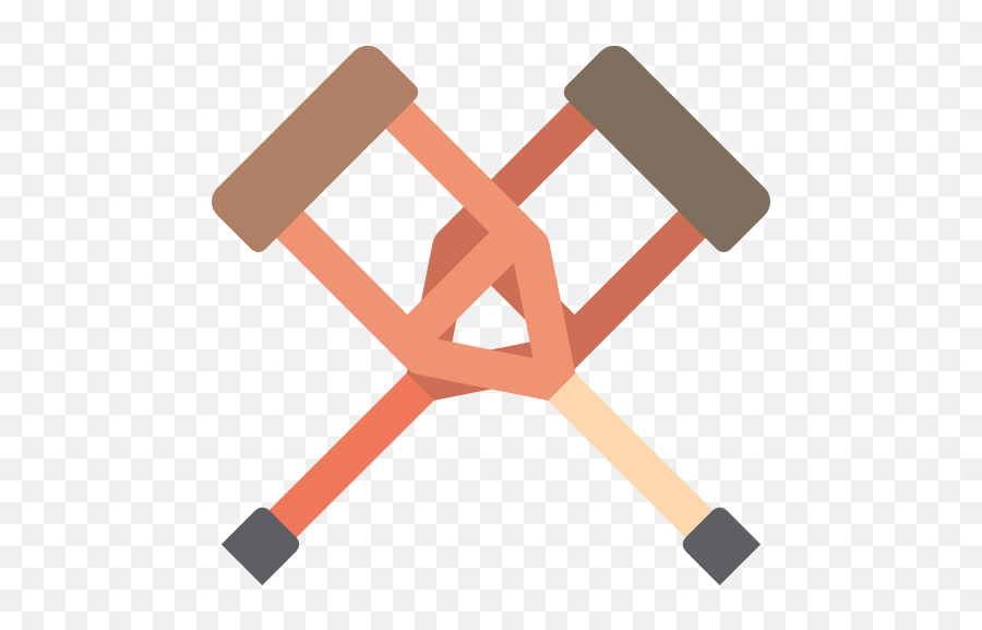 Crutches - Free Medical Icons Hammer Png,Crutches Icon