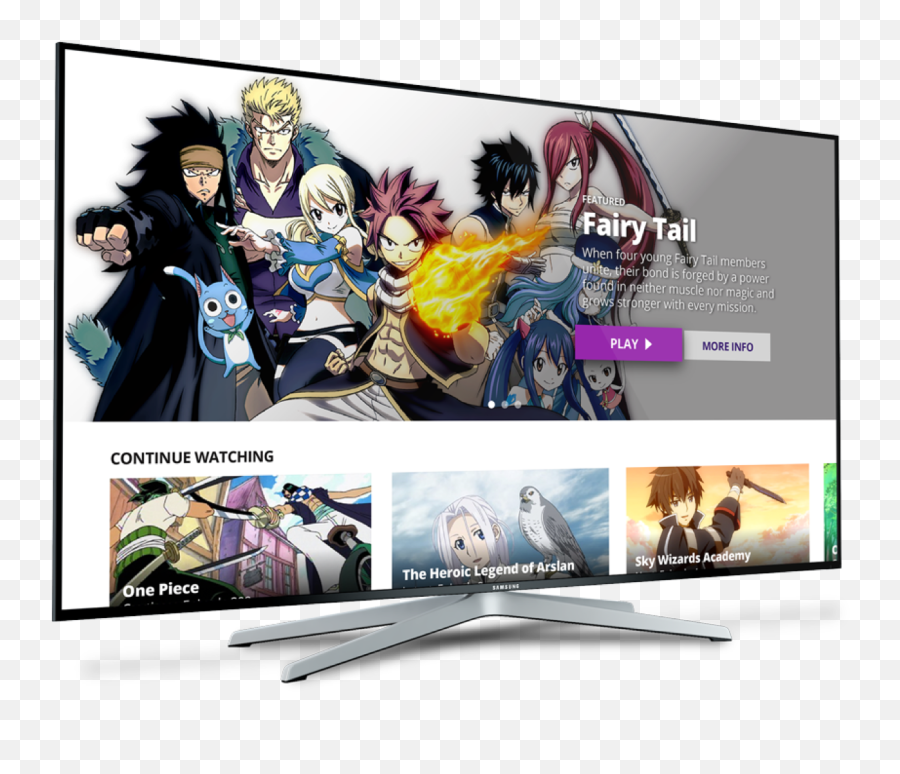 Download Funimation - Multiscreen Anime Fairy Tail Render Fairy Tail Png,Multiscreen Icon