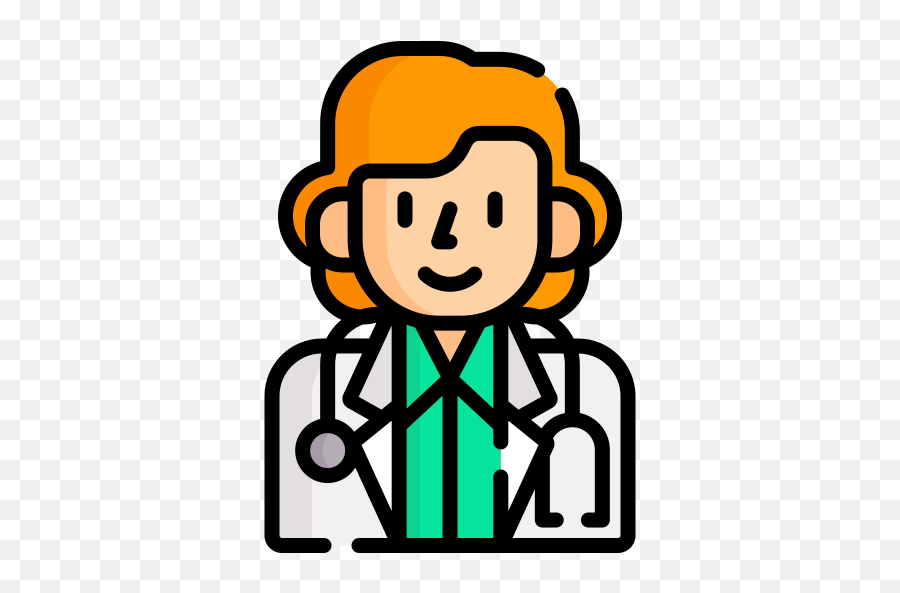 Doctor Icon From Health Professionals Avatars Pack Style - Fisioterapeuta Icono Png,Icon For Health