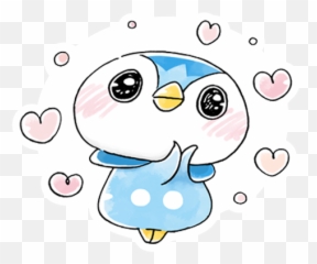 Ed Sheeran Collaboration Event - Pokémon GO Serebiinet Piplup Sticker Pokemon Go png