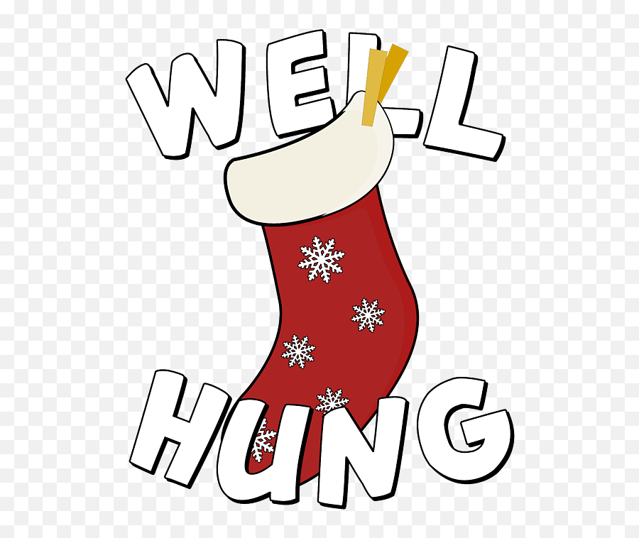 Well Hung Christmas Stocking Funny Womenu0027s Tank Top For Sale Png Icon