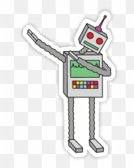Robot Dab Sticker - Robot Dab Png,Dab Png