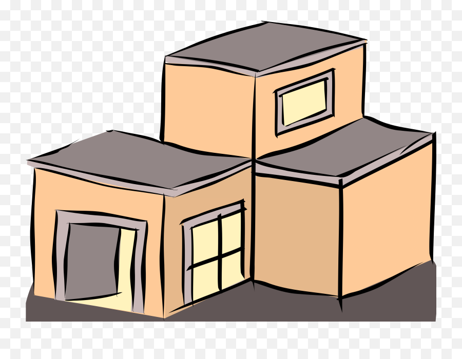 Free Roofing House Cliparts Download Clip Art - Flat Roof House Clipart Png,Rooftop Png