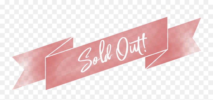 Download Hd Sold Out In One Week - Pink Sold Out Logo Png,Sold Transparent