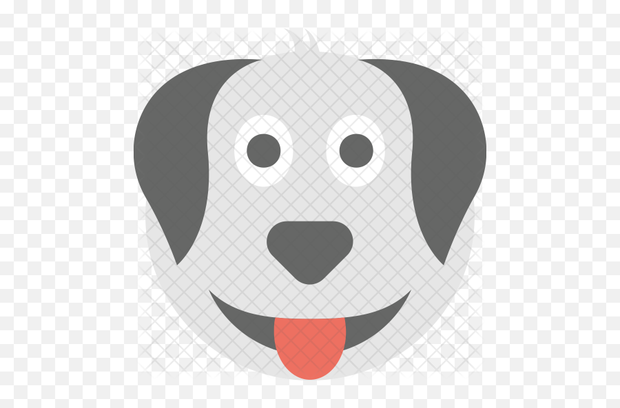 Dog Emoji Icon - Cartoon Png,Dog Emoji Png