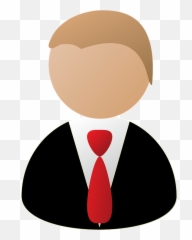 Manager Avatar Person - White Collar Worker Clipart Png,Collar Png